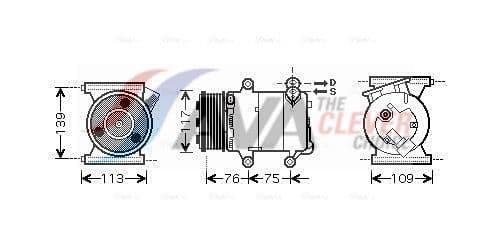 auak185 AVA Quality Cooling Компресор кондиціонера