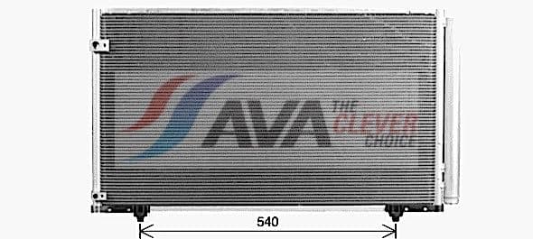 to5756d AVA Quality Cooling Радіатор кондиціонера