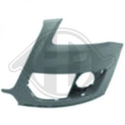 1075253 Diederichs Облицовка бампера для Audi Q5