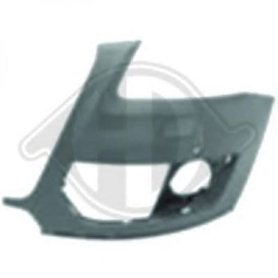 1075353 Diederichs Облицовка бампера для Audi Q5