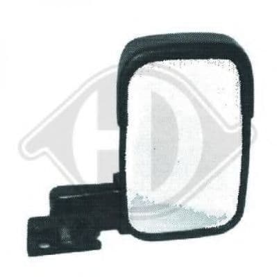 1452026 Diederichs Зовнішнє дзеркало для Ford Transit