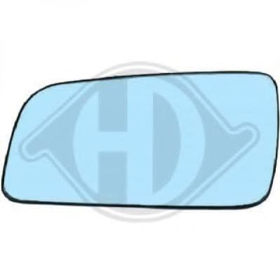 1805227 Diederichs Скло зовнішнього дзеркала для Opel Astra