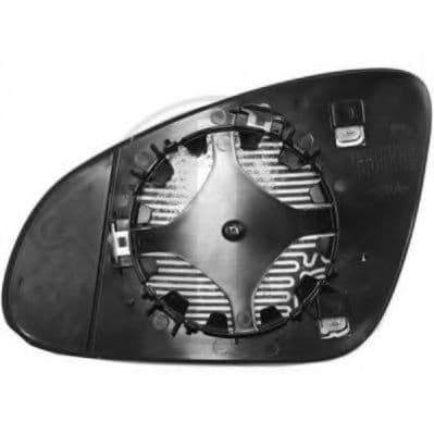 1807226 Diederichs Скло зовнішнього дзеркала для Opel Astra