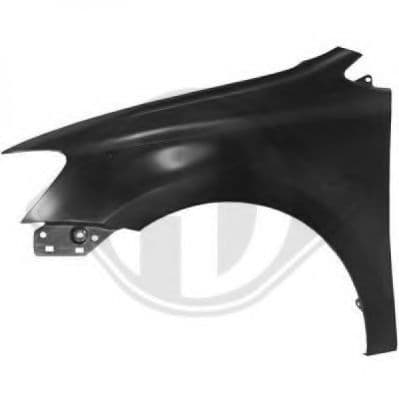 2206007 Diederichs Крило переднє для Volkswagen Polo