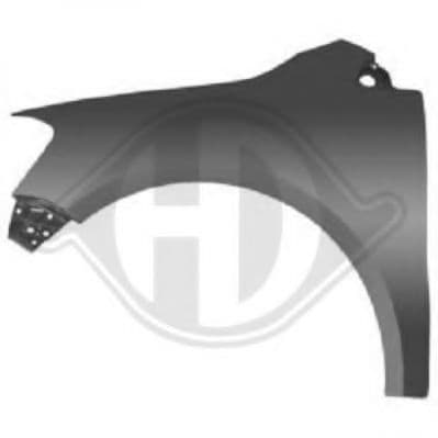 2235006 Diederichs Крило переднє для Volkswagen Fox