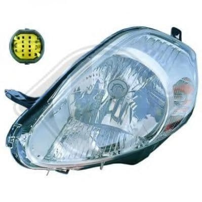 3456081 Diederichs Основна фара для Fiat Grande Punto