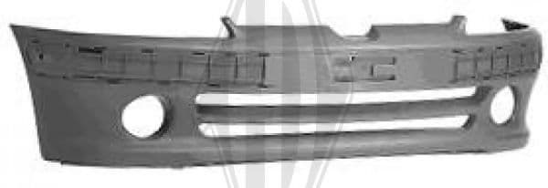 4210250 Diederichs Бампер для Peugeot 106