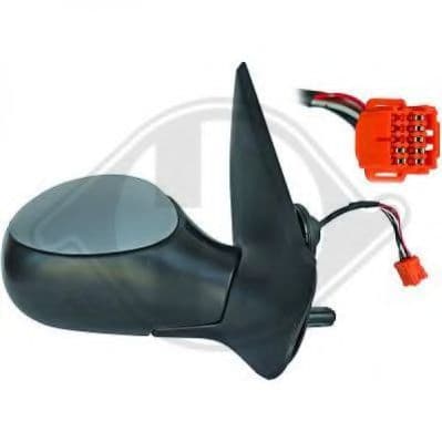 4225126 Diederichs Зовнішнє дзеркало для Peugeot 206