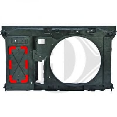 4235002 Diederichs Передняя панель кузова