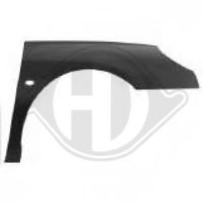 4243006 Diederichs Крило переднє для Peugeot 407