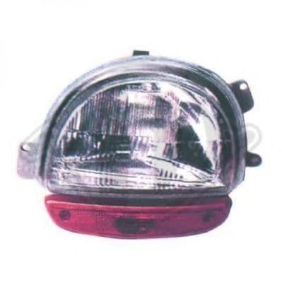 4480082 Diederichs Основна фара для Renault Twingo