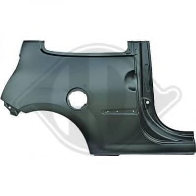 4481037 Diederichs Крыло заднее для Renault Twingo