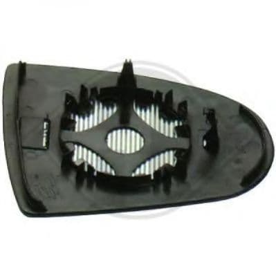 5807427 Diederichs Скло зовнішнього дзеркала для Mitsubishi Colt