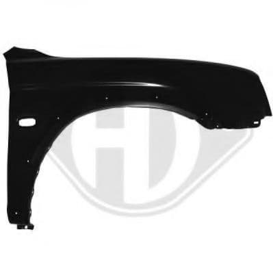 5880907 Diederichs Крило переднє для Mitsubishi L200