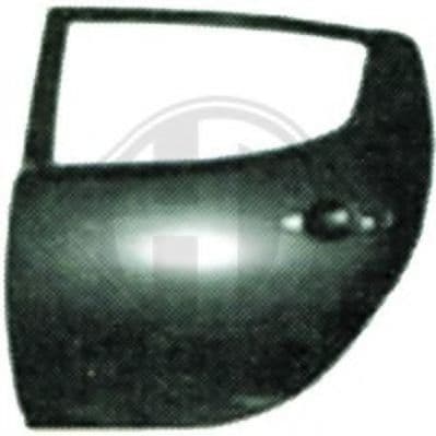 5881822 Diederichs Дверь для Mitsubishi L200