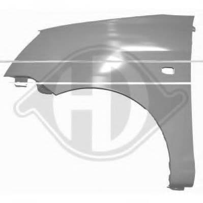 6505007 Diederichs Крыло переднее для Kia Picanto