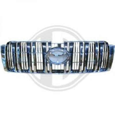6675840 Diederichs Решітка радіатора для Toyota Land Cruiser Prado (120, 150)