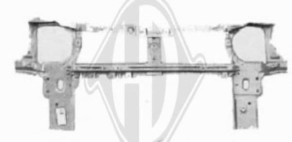 6850002 Diederichs Передняя панель кузова для Hyundai Atos