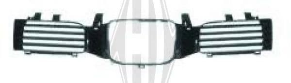 7431040 Diederichs Решетка радиатора