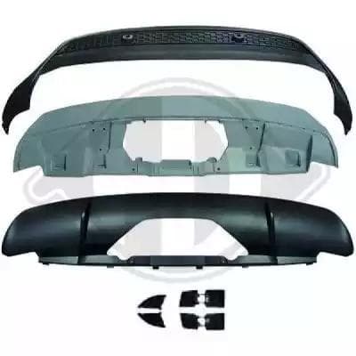 1295362 Diederichs Облицовка бампера для BMW X6