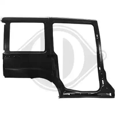 3485038 Diederichs Крило заднє для Fiat Doblo