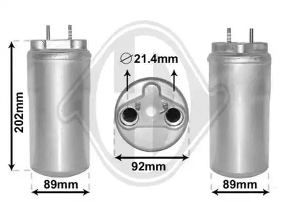 dct1216 Diederichs Осушувач кондиціонера