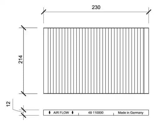 dci0048 Diederichs Фильтр салона