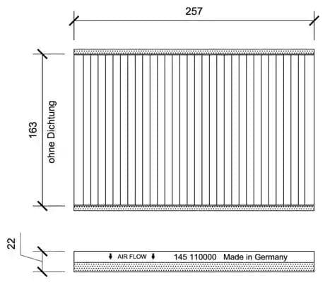 dci0145 Diederichs Фильтр салона для Fiat Strada