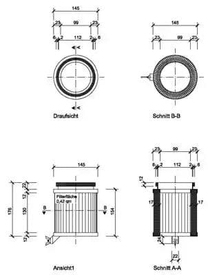dci0817 Diederichs Фільтр салону