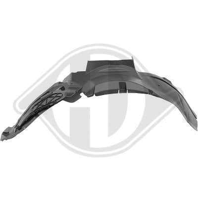 3435008 Diederichs Підкрилок для Fiat Panda