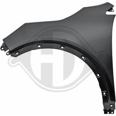 6587007 Diederichs Крило переднє для Kia Sorento