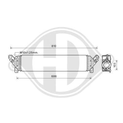 dca1144 Diederichs Интеркулер