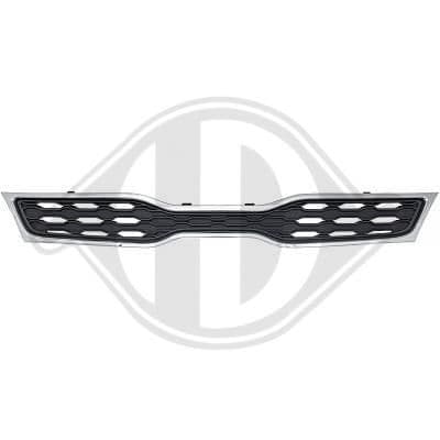 6542042 Diederichs Решітка радіатора для Kia Rio