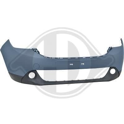 4570053 Diederichs Бампер для Dacia Lodgy