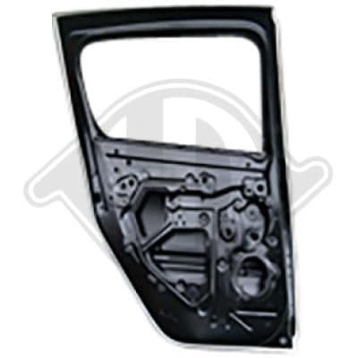 4456023 Diederichs Дверь для Dacia Sandero