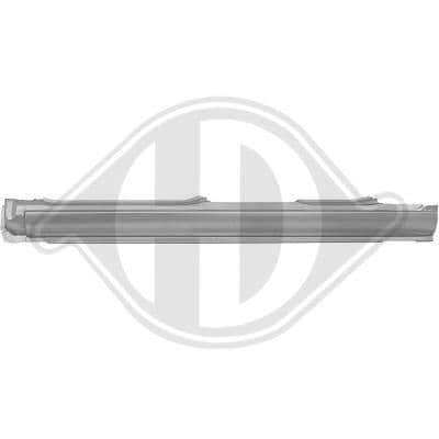 9861041 Diederichs Поріг для Honda Jazz