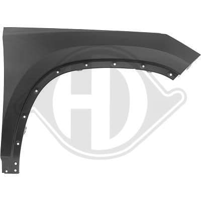 7880006 Diederichs Крило переднє для Skoda Kodiaq
