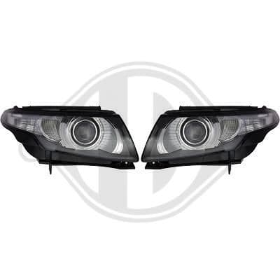 7340081 Diederichs Основная фара для Land Rover Range Rover Evoque