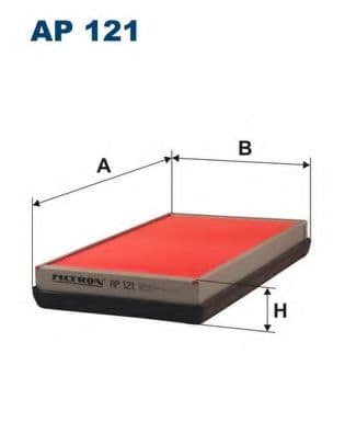AP121 WIX Filters Повітряний фільтр