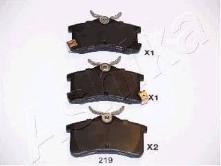 51-02-219 Ashika Гальмівні колодки