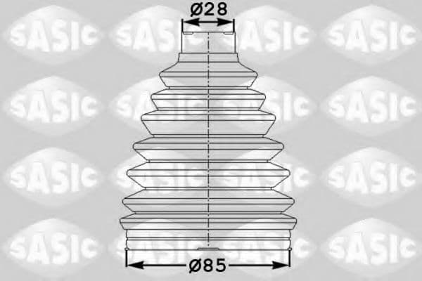 1904040 Sasic Пыльник ШРУСа