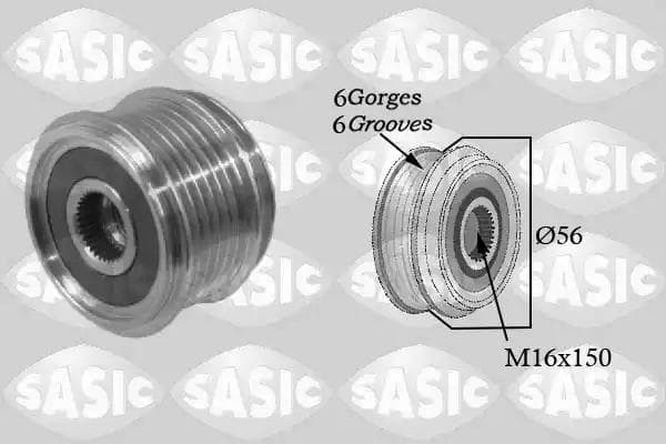 1676001 Sasic Шків генератора