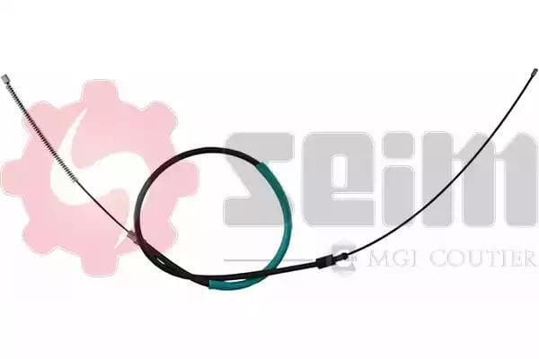 103980 SEIM Трос ручного гальма для Citroen C15