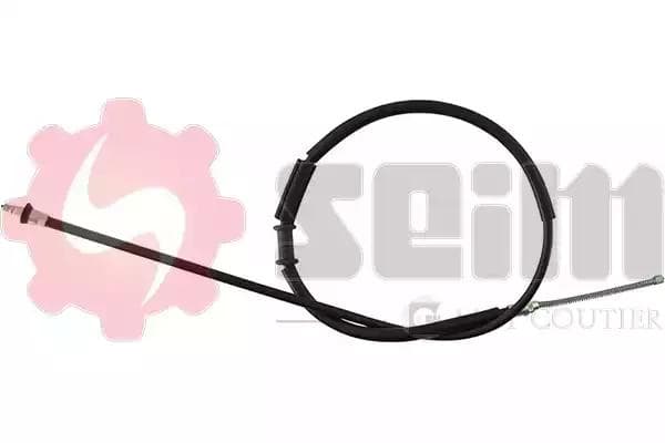 703498 SEIM Трос ручного гальма для Lancia Ypsilon