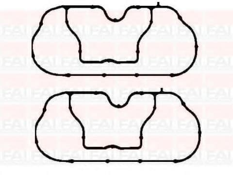 IM1154 Fai Комплект прокладок впускного коллектора