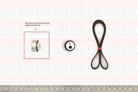 TBK09 Fai Комплект ременя ГРМ