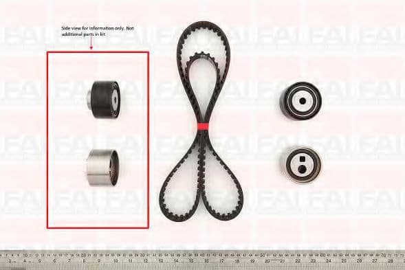 TBK111 Fai Комплект ремня ГРМ