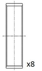 bb2036std Fai Шатунный вкладыш