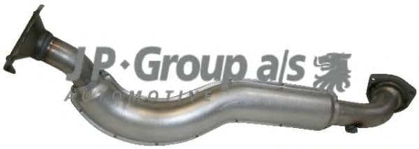 1120206300 JP Group Приемная труба для Volkswagen Transporter
