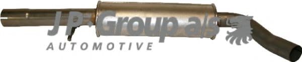 1120502700 JP Group Середній глушник вихлопних газів